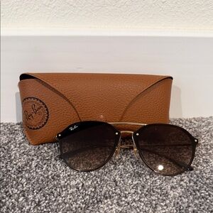 Ray-Ban BLAZE DOUBLE BRIDGE in Light Havana